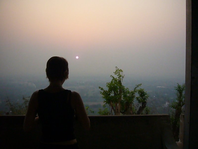 Sunset from Mandalay hill